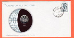 28285 / SYRIA 25 Piastres Syrie FRANKLIN MINT Coins Nations Coin Limited Edition Enveloppe Numismatique Numiscover - Syria