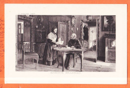 28118 / Interieur Hollandais Hollands Binnenhuis 1910s Carte Détourée C. SPIELTER Pinxt  N° 1857 Nederland Pays-Bas - Autres & Non Classés