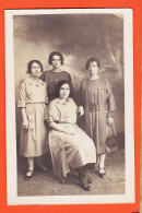 28474 / Carte-Photo FARJOU De MONTBAZENS 12-Aveyron Famille 4 Femmes Et Jeunes Filles 1930s - Montbazens