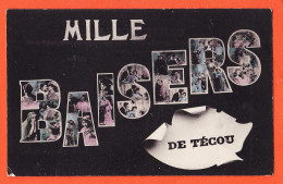 28335 / ⭐ ◉ Rare TECOU 81-Tarn Mille Baisers Multivues Lettres 1910s Edition LACLAU Ainé Toulouse Modèle 19 - Autres & Non Classés