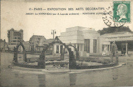 Paris (75) - Exposition Des Arts Décoratifs - Jardin Des Nymphéas - Fontaine Lumineuse - Ausstellungen