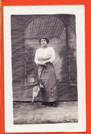 28333 / ⭐ ◉ Carte-Photo 1920s Elise VALDERIES Et Son Ombrelle Famille De VALDERIES 81-Tarn  - Autres & Non Classés