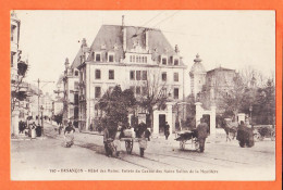 28129 / BESANCON 25-Doubs Hotel BAINS Entrée Casino Salins MOUILLERE 1908 De GODARD à Yvonne HEME Isle-s-Doubs - Besancon