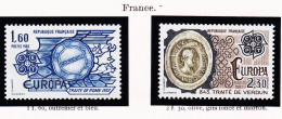 28246 / CEPT EUROPA 1982 FRANCE Traité ROME VERDUN Yvert-Tellier N° 2207 Et 2208 Michel N° 2329 - 2330  ** MNH C.E.P.T - 1982