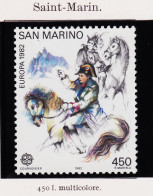 28234 / CEPT EUROPA 1982 SAN MARINO San-Marin 450 Lire Yvert-Tellier N° 1056 Michel N° 1250  ** MNH C.E.P.T - 1982