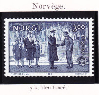 28232 / CEPT EUROPA 1982 NORGE Norvège 300  Yvert-Tellier N° 822 Michel N° 866  ** MNH C.E.P.T - 1982