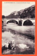 28493 / SAINT-ANTONIN-NOBLE-VAL 12-Aveyron Lavandière  Rocher D' ANGLAR 1910s  St - Sonstige & Ohne Zuordnung