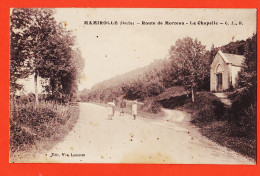 28192 / MAMIROLLE 25-Doubs Route MORTEAU Chapelle-Poilu Jules BERTRAND 61e Infanterie-Veuve LAMOTTE C.L.B - Autres & Non Classés