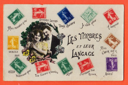 28054 / Les TIMBRES Et Leur LANGAGE 1915s - E.L.D LE DELEY - Francobolli (rappresentazioni)