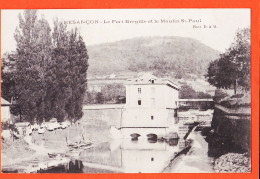 28135 / Etat Parfait BESANCON 25-Doubs Le Fort BREGEVILLE Et Le Moulin SAINT-PAUL St 19100s Photo D & M - Besancon