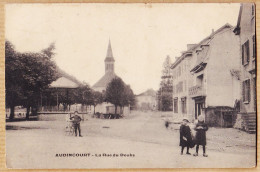 28169 / Peu Commun AUDINCOURT 25-Doubs Rue Du DOUBS Animation Enfantine 1914 Laurent JENNY Propriétaire Isle Sur Doubs - Sonstige & Ohne Zuordnung