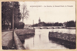 28167 / AUDINCOURT Grand Pont 25-DOUBS Le Temple 1910s à Louis JENNY Employé Postes Centrale Nancy- Aet B.C  - Sonstige & Ohne Zuordnung