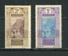 GUINÉE (RF) - DIVERS   - N°Yt  63+64** - Unused Stamps
