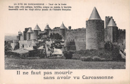 11-CARCASSONNE LA CITE-N°5166-G/0347 - Carcassonne