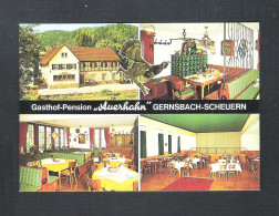GERNSBACH - SCHEUERN - GASTHOF - PENSION    " AUERHAHN " (D 242) - Gernsbach