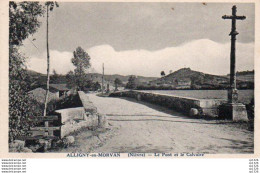 2V5Hy    58 Alligny En Morvan Pont Et Croix - Other & Unclassified