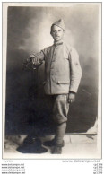 55Hys   Carte Photo Militaire Soldat Du 134 Eme Regiment (pierre Narieval) - Characters