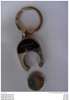 64Niz  Porte Clé Clés Metal Fer à Cheval Jeton De Caddy Stephane 40 Ans - Key-rings