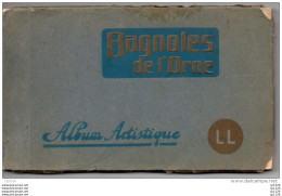 55Nja  61 Bagnoles De L'Orne Grand Carnet (20cm X 11.5cm) Complet De 18 Vues (Pas Courant) - Bagnoles De L'Orne