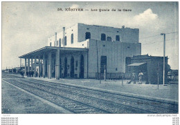 62Cc  Maroc Kenitra La Gare En TBE - Autres & Non Classés