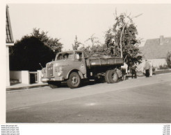 7Méd   Allemagne Photo Camion Bitume Asphalte Pour Goudronnage Route Sur La Digue (voir V°) - Fotografie