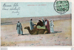 4V1FP   Egypte Bédouins In The Desert - Autres & Non Classés