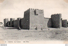 4V1FP   Tunisie Gafsa La Casbah Forteresse Où Sont Emprisonnés Les Soldats Allemands Guerre 14/18 - Tunesië