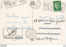 3V11Ch   Carte Flammes Tampons Courrier Adresse érronée Renvoyé à La Bonne Adresse - 1961-....