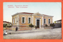 35834 / ♥️ Rare CHALCIS Χαλχίς Grece ◉ Musée Archéologique ΧΑΛΚΙΣ Chalkis Αρχαιολογικό Μουσείο 1910s ◉ Edit MATSAS  - Grèce