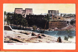 35998 / ⭐ ◉  PHILAE أسوان Assouan Egypt ◉ General View Vue Generale 1900s ◉ Au Carto-Sport RUDMAN Fils Nr 85 CAIRO - Assuan