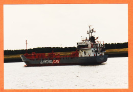 35795 / IMO ? HYDROGAS Oslo Hydro-Gaz (1) Tanker Ship Methanier 09-1996 Photographie Véritable 15x10 KODAK - Barcos