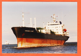 35797 / IMO 8111867 IMMANUEL KANT Tanker Ship Methanier 10-1996 Photographie Véritable 15x10 - Boten