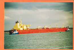 35788 / IMO ? Crude Oil Tanker C NAVICATOR Panama (2) Ship Petrolier 11-2001 Photographie Véritable 15x10 KODAK ROYAL - Boten