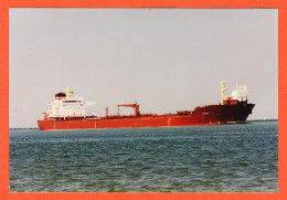 35773 / IMO 891240 Crude Oil Tanker BORGA (2) Ship Petrolier 10-1996 Photographie Véritable 15x10 KODAK  - Barcos