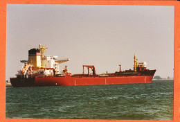 35772 / IMO 891240 Crude Oil Tanker BORGA (1) Ship Petrolier 29-08-1996  Photographie Véritable 15x10 KODAK  - Boats