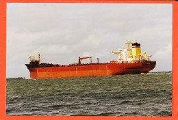 35775 / IMO 891240 Crude Oil Tanker BORGA (4) Ship Petrolier 04-1998  Photographie Véritable 15x10 KODAK  - Barcos
