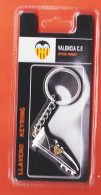 35742 / Porte-Clefs Crampons Llavero Keyring VALENCIA C.F VALENCE Football Official Product JOSMA SPORT Poids 44Grs - Sonstige & Ohne Zuordnung