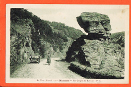 35725 / MAZAMET 81-Tarn Illustré Automobile Route Des Gorges Du Banquet  1930s Phototypie Tarnaise POUX 11 P.X  - Mazamet