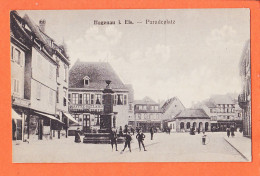 35614 / Periode Prussienne HAGENAU I. Els Haguenau 67-Bas Rhin Caffee GALLAND Paradeplatz 1910s OHR LUDKE - Haguenau