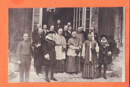 35663 / Carte-Photo ROUEN Cérémonie Officielle Ecclésiastiques Politiques Gardes Costumés 1920s NORMANDY-PHOTO EICHE - Rouen