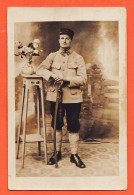 35914 / Carte-Photo Guerre 1914-18 Poilu Du 116e Régiment Sabre Cavalerie Soldat Militaire Photo Studio CpaWW1 - Régiments