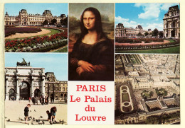 35522 / PARIS Palais Du LOUVRE Multivues JOCONDE 1970s - LYNA 1207 - Museen