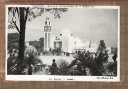 35515 / PARIS Exposition Coloniale Internationale 1931 ALGERIE Minaret Mosquée  -BRAUN 439 - Ausstellungen