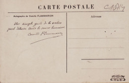 35500 / ⭐ ◉ Neobromure BREGER PARIS V Souvenir Inondations 1910 Barque Sauveteurs Rue BIEVRE Autographe Imp. FLAMMARION - La Crecida Del Sena De 1910