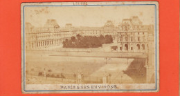 35680 //////// Rare PARIS Et Ses Environs 1900s Le LOUVRE Photographie XIXe Dim 17,5x12 Cm - Anciennes (Av. 1900)