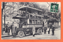 35692 / PARIS Nouveaux Autobus MONTMARTRE SAINT-GERMAIN-des-PRES 1907 à ARDOISE Coiffeur Valdéries Albi MARMUSEst - Trasporto Pubblico Stradale