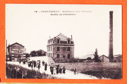 35826 / FRONTIGNAN 34-Hérault Raffinerie Des Pétroles Sortie Du Personnel 1916 à Marius BOUTET 126e Territorial - Frontignan