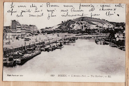 35641 / ROUEN 76-Seine Maritime Arrière Port Harbour 1921 ¤ LEVY N° 429 Visé Paris - Rouen