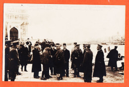 35910 / Rare Carte-Photo Guerre 1914-18 CONSTANTINOPLE Arrivée Général FRANCHET D' ESPEREY Entretien Autorités TURQUES - Oorlog 1914-18