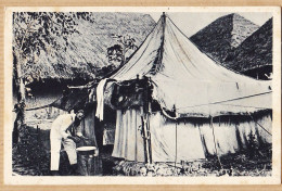 35555 / INDES Frères Coadjuteurs VAILLANT Frère BISANTI Toilette Matinale 1920s LESCUYER Jésuites Missionnaires LYON - Inde
